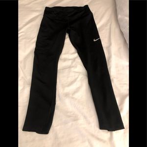 Nike Dri-Fit Workout Pants Black Small New Capri.